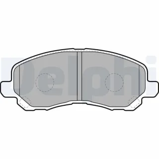 Delphi Bremsbel?ge vorne Chrysler Citroen Dodge Jeep Mitsubishi Peugeot