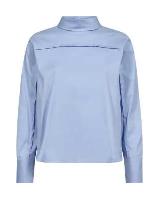 MOS MOSH - MMKatalin Blouse brunnera blue - Gr. - L