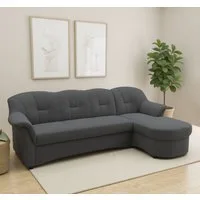 DOMO collection Ecksofa FLORES Schlafsofa, 233x142x86 cm, L-Form, whlw. mit Bettfunktion, whlw. mit Federkern