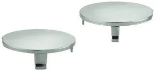 Grohe Abdeckkappe 64585 2 Stück supersteel, 64585DCM 64585DCM