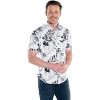 Engbers Kurzarmhemd Herren Hemd kurzarm, Saphirblau
