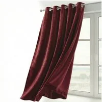 Beautex Verdunkelungsvorhang Samt Vorhang Ösen Gardine Velvet blickdicht abdunkelnd (1 St), Ösen, abdunkelnd, Velvet-Samt, blickdicht, Ösenaufhängung, pflegeleicht