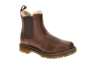 Dr. Martens 2976 LEONORE Chelsea-Boots Braun Butterscotch Warmfutter - Damen ...