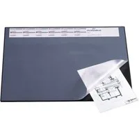 DURABLE Schreibtischunterlage Durable 7204 720401 Schreibunterlage Schwarz (B x H) 650 mm x 520 mm