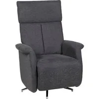 Duo Collection TV-Sessel Thompson mit stufenloser Einstellung der Rückenlehne, Relaxfunktion, und Taschenfederkern mit Stahlwellenunterfederung, 360 Grad drehbar