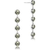 LUISIA® Paar Ohrstecker "Ohrringe Calanthe mit fünf Kristallen von Swarovski®" (2-tlg., inkl. Schmuckbox)