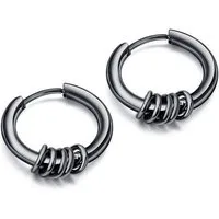 Firetti Paar Creolen Schmuck Geschenk Circles, Einhänger abnehmbar