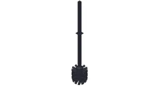 Giese WC Bürste, Stiel in schwarz matt, Bürstenkopf schwarz, 81187-14 81187-14