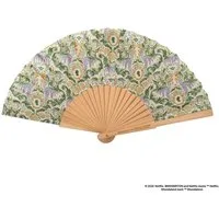 Cinereplicas Handfächer Green damask flourish fan - Bridgerton, (1-tlg)
