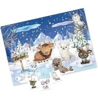 PAPIERDRACHEN Adventskalender Tattoo-Adventskalender (Adventskalender mit 24 Tattoos - kindgerechte Designs - erhältlich in vier verschiedenen Designs)