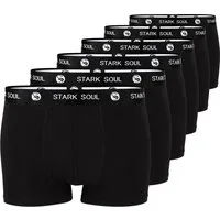 Stark Soul® Boxershorts Herren Boxershorts, Hipster im 6er Pack, Baumwoll-Unterhosen 6er-Pack