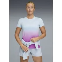 PUMA Trainingsshirt W X HYROX POLY GRAPHIC TEE Regular Fit, kurze Ärmel, für Fitness, atmungsaktives Material