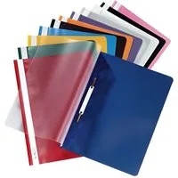 Herlitz Hefter Herlitz Schnellhefter A4 PP weiss transparenter Vorderdeckel