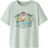Name It T-Shirt NKMJOWI SS NREG TOP BOX Baumwolle, regular fit
