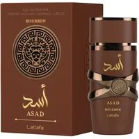 Lattafa Eau de Parfum Lattafa Asad Bourbon Eau De Parfum 100ml, Unisex Parfum, Unisex und Vielseitig, Lang anhaltender Duft