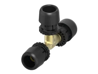 Tece logo-Ax T-Stück Dimension 16 x 16 x 16, Siliziumbronze, 8802916 8802916