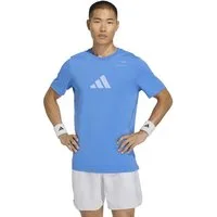 adidas Performance T-Shirt Tennis Category Graphic (Baumwollmix) blau Herren