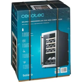 CECOTEC Vinoteca GrandSommelier 1550 Inox Compressor