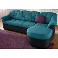 DOMO collection Ecksofa FLORES Schlafsofa, 233x142x86 cm, L-Form, whlw. mit Bettfunktion, whlw. mit Federkern