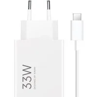 Xiaomi Xiaomi 33W USB A Ladegerät mit 3A USB C Kabel Weiß Smartphone-Ladegerät