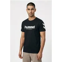 hummel T-Shirt HMLLEGACY 2.0 T-SHIRT S/S kurze Ärmel, für sportliche Aktivitäten, aus Baumwolle