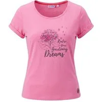 GARDENA T-Shirt Rundhals kurzarm lockere Passform Lantara Gr. L Mit LENZING™ ECOVERO™ Fasern aus erneuerbaren Holzquellen