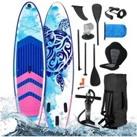 BRAST SUP-Board Lady, Aufblasbares Stand up Paddle Set für Frauen, 300cm, viele Modelle, inkl. Sonderzubehör