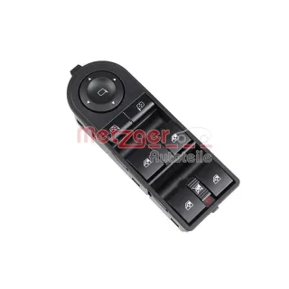 Metzger Fensterheberschalter Opel Astra H Zafira B 0916930