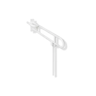 Hewi 801 Stützklappgriff 801.50.812RS33 850 mm, Ausführung rechts, rubinrot, Stützlast bis 300 kg