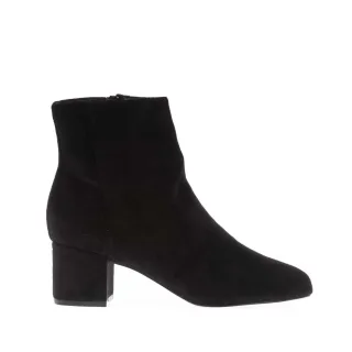 Dune London - "Prisha" Stiefeletten für Damen, Wildleder (Schwarz)