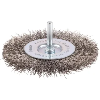 Bosch PRO Scheibenbürste, gewellt, rostfrei, 4500 U/ min - 2608622124