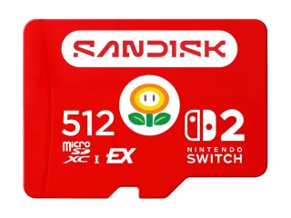 SanDisk For Nintendo Switch 2 Flash-Speicherkarte | sdsqxfn-512g-gr6zn |