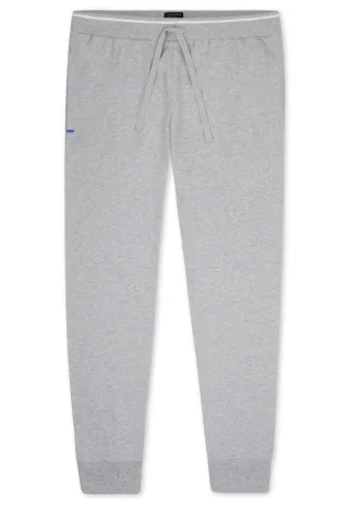 SCHIESSER - Hose lang grau-mel. - Gr. - 52