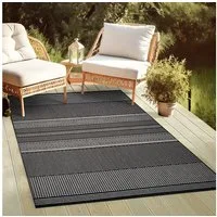 oKu-Tex Outdoorteppich PLUTUS In- & Outdoor Teppich, Flachgewebe, Sisaloptik, rechteckig, Höhe: 3 mm