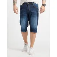 Rock Creek Bermudas Herren Shorts Jeansshorts Denim Dunkelblau RC-2423