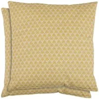 GO-DE Dekokissen Dana, 2er Set, 38x10x38 cm