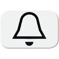 Tastersymbol aws, Schalter weiß, Retail