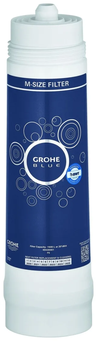 Grohe Blue BWT-Austauschfilter 40430, Kapazität 1500 Liter 40430001