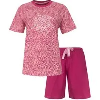 Irresistible Shorty Modischer Damen Schlafanzug kurz (2 tlg) Baumwolle