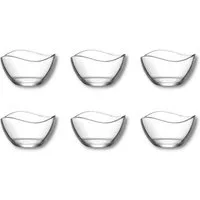 LAV Dipschale LAV Vira Mini Glasschalen - 65 ml (2 1/4 oz), Glas, (6er-Set, 6-tlg), Mini-Format, spülmaschinengeeignet