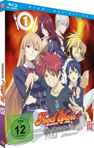 Food Wars! The Third Plate - Staffel 3 - Vol.1 - [Blu-ray]