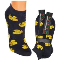 FussFreunde Sneakersocken 2 Paar witzige Fun Sneakersocken Spaß mit Socken lustige Geschenkidee (2 Paar) handgekettelte, softe Zehennaht