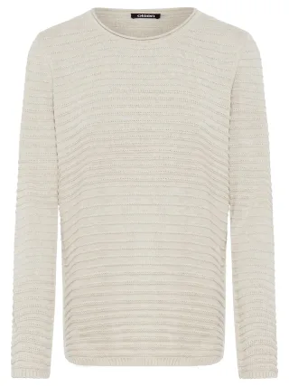 Olsen - Pullover Long Sleeves caffe latte mel. - Gr. - 38