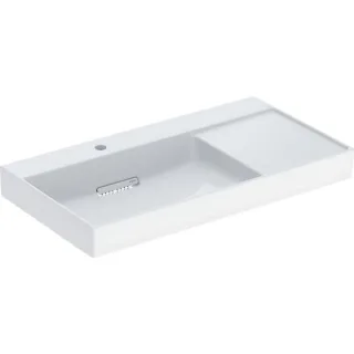 Geberit ONE Waschtisch 90x48,4cm, Abgang horizontal, Ablage rechts 505039001