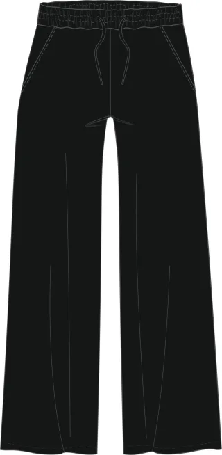 zab company - Da.-Hose, uni schwarz - Gr. - 48