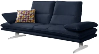 W.SCHILLIG 2-Sitzer "broadway, Designsofa mit tollem Sitzkomfort" Sitztiefenverstellung, Kopfteil- & Seitenteilverstellung, Breite 216cm