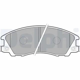 Delphi Bremsbel?ge vorne Hyundai Terracan