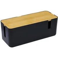 TUWENA Kabelkanal Kabelmanagementbox,Kabelorganizer zum Verstecken von Kabeln&Steckdosen