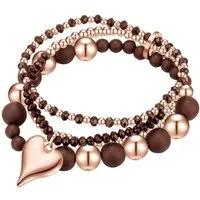 Lulu & Jane Armband Herz roségold, mit Herz