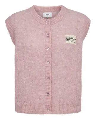 Nümph - NURIETTE CHECK VEST pink lady - Gr. - L